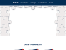 Tablet Screenshot of marketingundpartner.de